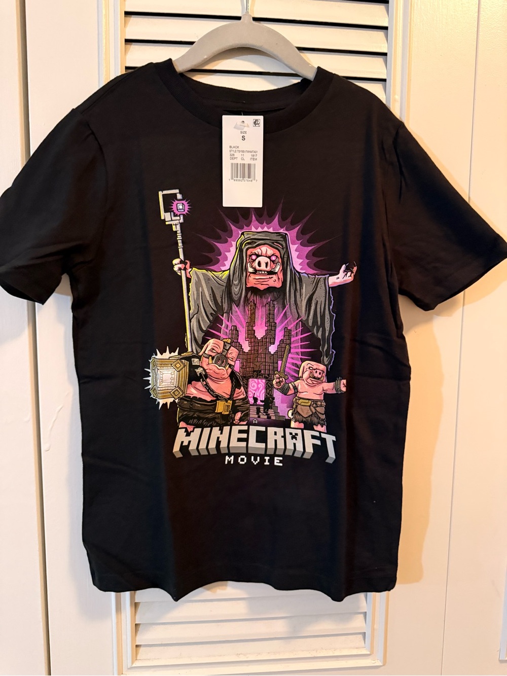 Movie Mens Graphic Tee - Black